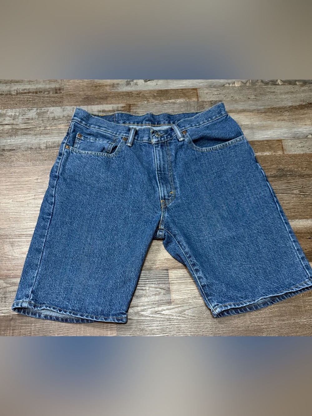 Levi's Men’s Denim Shorts 505 Classic Blue